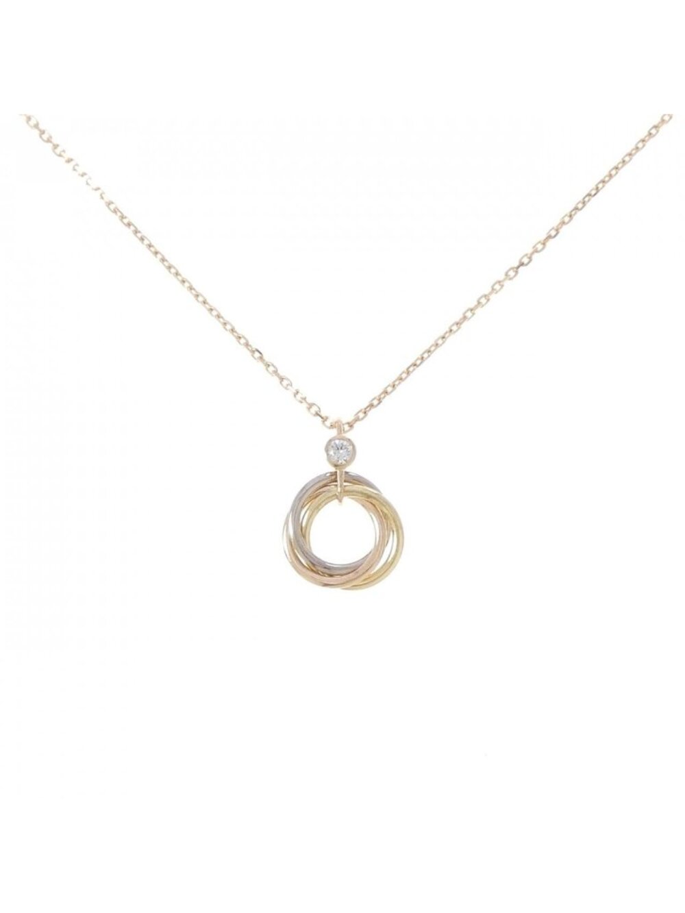 Cartier Trinity Necklace Gold